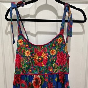 Anthropologie Payal Jain embroidered maxi dress